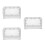 3Pièces Boîtier Étanche Prise Murale, Sécurisé Transparent Multi 10