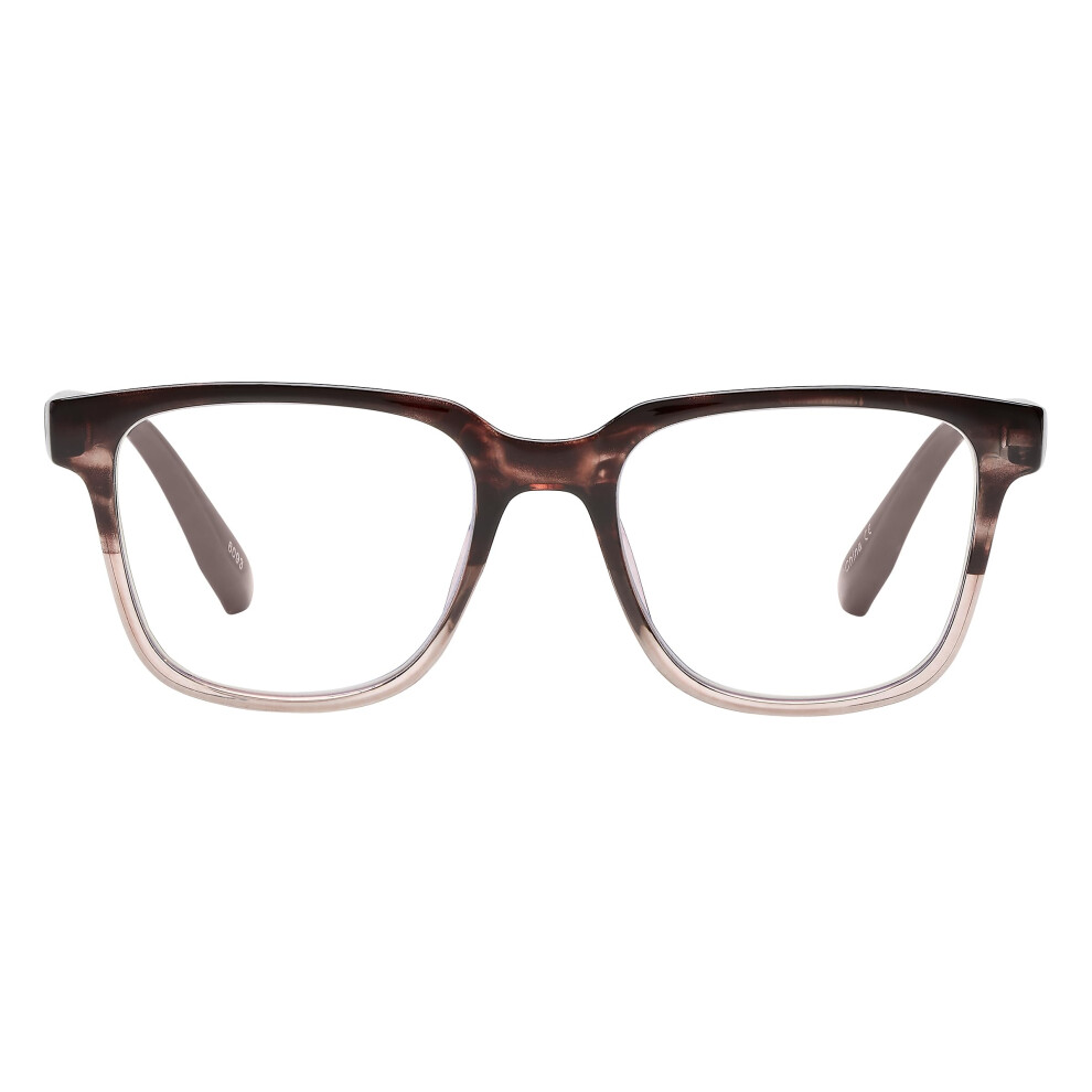 Blue/Light/Black Reading Glasses 1.75 Tortoise With Scratchresistant Lenses And Spring Hinges
