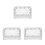 3Pièces Boîtier Étanche Prise Murale, Sécurisé Transparent Multi 9