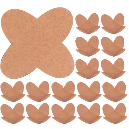 450Pièces Marron Papier Compact Pour Truffes