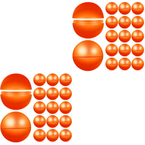 50Pièces Balles De Jeu Couture Orange Pour 2