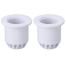 2pcs 1.5 Inch Pool Hose Replacement Flexible PVC Hose for Above Ground Pool Heater 4553 Connector