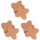 450Pièces Marron Papier Compact Pour Truffes 4