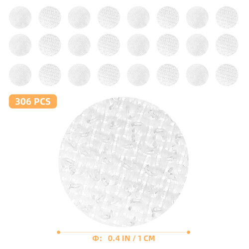 306Paires Dots Adhésifs Blancs Polyvalents Pour DIY Décor 1