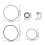 Set De Pièces Détachées Pour Filtre À 3