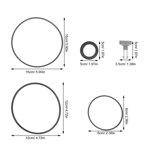 Set De Pièces Détachées Pour Filtre À 2