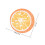 50 Pièces Masques Faciaux En Forme D'Orange Pour 2