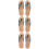 3Paires Lin Confortables Plage Antidérapants 8
