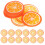 50 Pièces Masques Faciaux En Forme D'Orange Pour 9