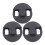 embouts en caoutchouc noir pour - pratique silencieuse 10