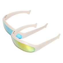 2Pièces Lunettes -Vent Pour Animaux Résistantes Colorées