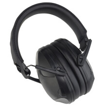 3Pièces Casque Bruit Réduit Respirable Noir Résistant ABS