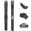 8Pièces Sangles Boucles Adaptables Patinage Noir Résistant Longue Vie 9