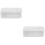2Pièces Boîte Beurre Transparent ABS Couvercle, Rangement Étanche 8