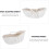 1Pièces De Rangement Bébé Beige En Coton Pour Couches 6