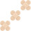 15Pièces Bébé Bois Beige Accessoire Photo Simple 6