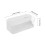 2Pièces Boîte Beurre Transparent ABS Couvercle, Rangement Étanche 10