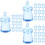 90Pièces Mini Bleu Décoration Jouets Pour Baby Shower 6