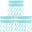 36Pièces Bracelets Silicone Confortables Bleu Team Boy Pour Bébé 3
