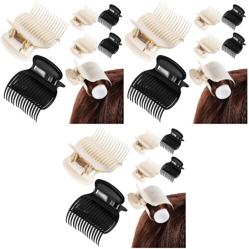 36Pièces Pinces Clips ABS Colorés, Fixation Bigoudis 2