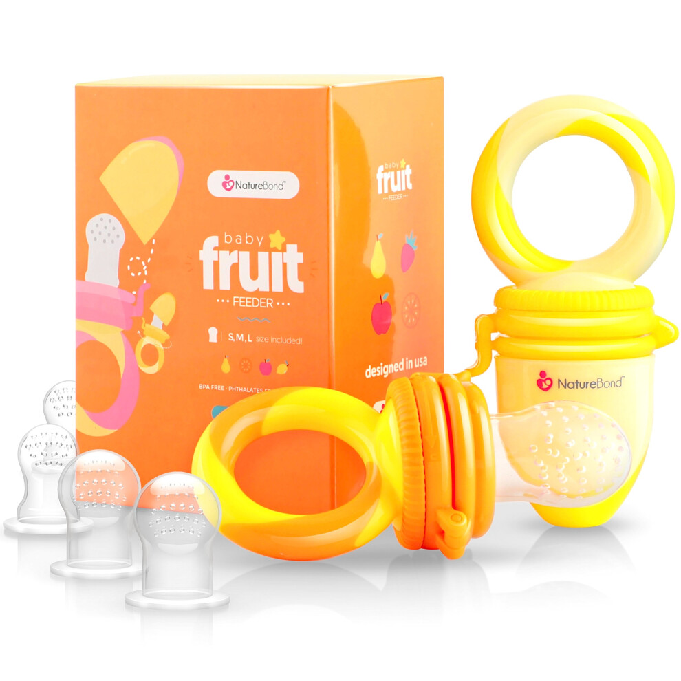 Baby Food Feeder/Fruit Feeder Pacifier Naturebond