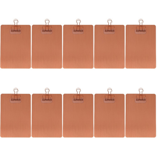 10Pièces Support A5 Acier Inoxydable Usage Polyvalent 2
