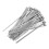 100 Pcs Stainless Steel Self-Locking Cable Ties Organizers 8