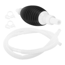 5Pièces À Siphon Carburant Manuelle Noir Durable