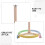 Parrot Perch Stand with Rotating Interactive Bird Toy 7