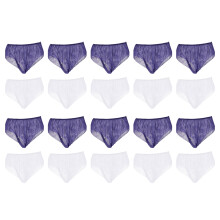20 Pièces Sous‐Vêtements Jetables Femme Pour Spa Voyage