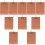 10Pièces Support A5 Acier Inoxydable Usage Polyvalent 9