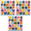 3 Lots De Jouets Blocs Encastrables Éducatifs Reconnaissance Formes 3
