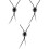 3Pièces Bolo Ties Agate, Cravates Western Pour 4