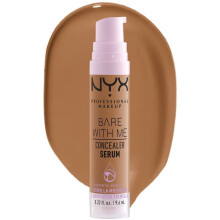 NYX Professional Makeup, Bare with Me, Concealer Serum, 09 Deep Golden, 0.32 fl oz (9.6 ml)