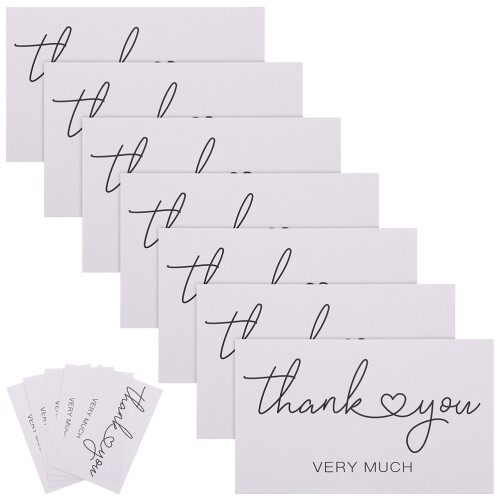 400Pièces Cartes Cadeau Blanches Simples Pour Commerce 1