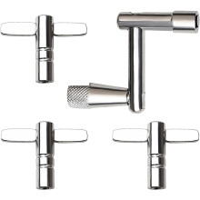 12Pièces Accessoires Clé De Drum Durable Argentées Pour Percussion