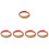 5Pièces Rampe De Maison PVC Beige Réglable Surface Antidérapante 7
