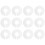 12Pièces Diviseurs Cintre Compact Pour Placard Bébé 7