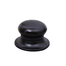 2Pcs Easy-Grip Black Lid Knobs for Pot, Pan, Saucepan Replacement