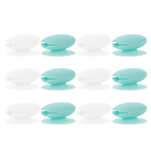 48Pièces -Têtes Pinceaux En Silicone Variées