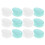 48Pièces -Têtes Pinceaux En Silicone Variées 11