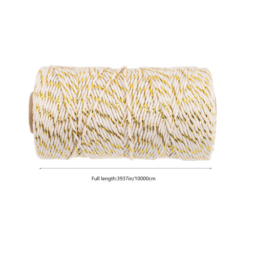 Cordelette Coton Couleurs Vives Pour Festif 1