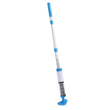 Cordless Rechargeable Pool Vacuum Cleaner IPX7 Waterproof 120min Run Time with 3 Brush Heads and Telescopic Handle (US Plug)