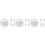 3Ensembles Rappel Rideaux En Bois Accessoire Simple Élégant 7