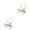 8Pcs Multi PU Wine Glass Charms Durable Stem Drink Markers Keychains 8