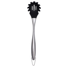 5Pièces Ustensiles Cuisine Silicone Noir Écumoire