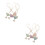 8Pcs Multi PU Wine Glass Charms Durable Stem Drink Markers Keychains 4