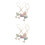 8Pcs Multi PU Wine Glass Charms Durable Stem Drink Markers Keychains 5