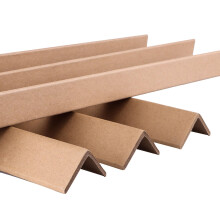 100 Pack Cardboard Edge Protectors 30cm LShaped Corner Guards for Pallets and Box Damage Prevention