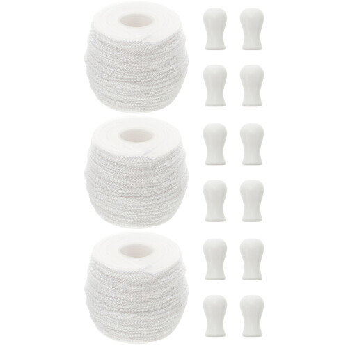 3Ensembles Rappel Rideaux En Bois Accessoire Simple Élégant 2